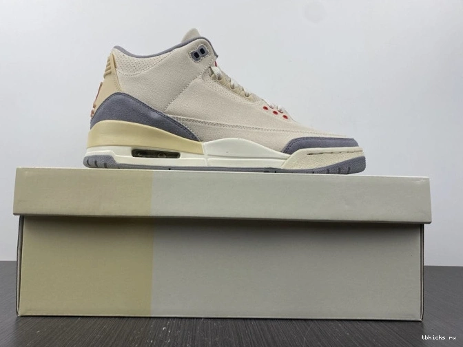 Cheap TB Jordan Air Muslin Retro 3 DH7139-100 0713